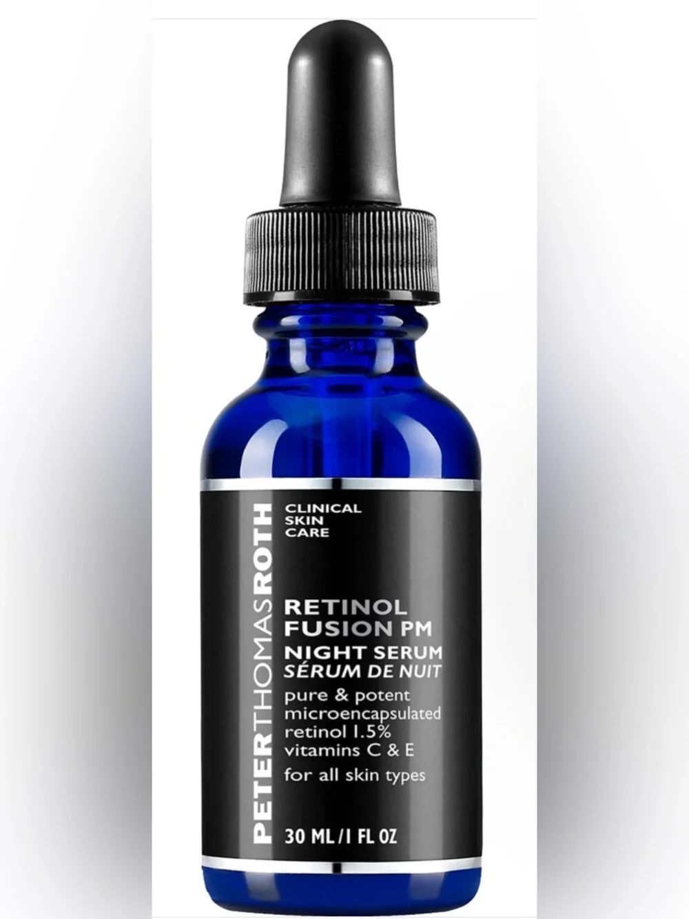 Peter Thomas Roth Retinol Fusion PM Night Serum Super Size 2 OZ SEALED